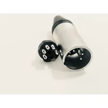 Kit 5 Conector Xlr 5 Pinos Macho De Linha 5 Polos Starcable Foto mini 1