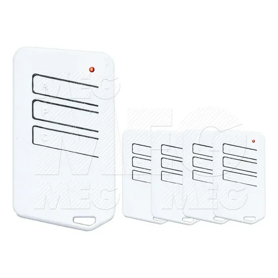 Kit 5 Controle Remoto Centrais Alarme 433mhz Eletrificadora Foto 1