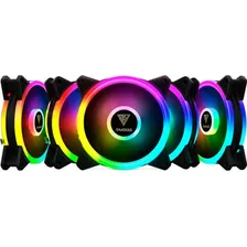 Kit 5 Cooler Fan Pc Gamer Rgb Gamdias Aeolus M2-1205r 120mm Foto mini 2