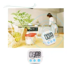 Kit 5 Cron么metro Timer Digital Temporizador Cozinha Rel贸gio Foto mini 2