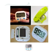 Kit 5 Cron么metro Timer Digital Temporizador Cozinha Rel贸gio Foto mini 3
