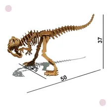 Kit 5 Dinossauros Quebra Cabeça 3d Classic Foto mini 3