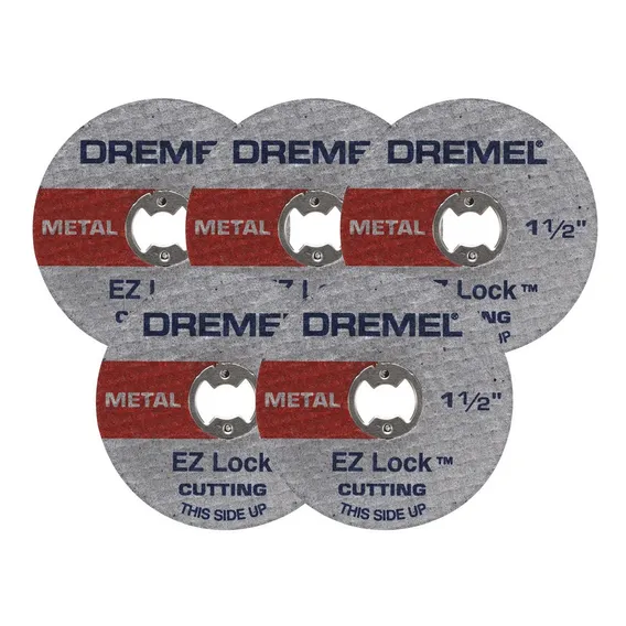Kit 5 Discos De Corte P/ Metal 1.1/2 Dremel Ez456 Foto 1