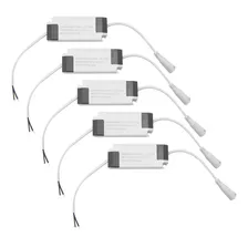 Kit 5 Driver Led Reator Fonte Para Painel Plafon 50w Bivolt 127/220v Foto  mini 1