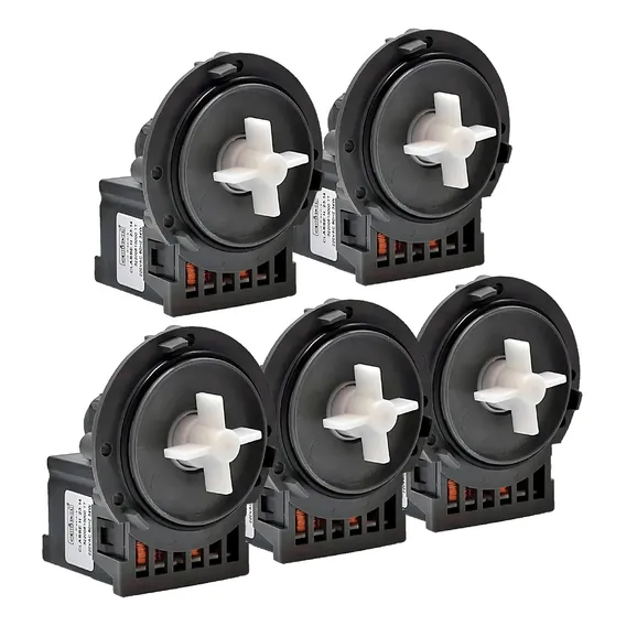 Kit 5 Eletrobombas Lavadora Electrolux Lt12f Lte12 220v Foto 1