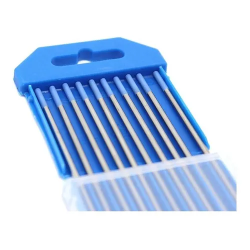 Kit 5 Eletrodo Vareta Tungstênio Tig Azul 2% Lantânio 1,6mm Foto 1