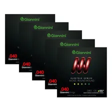 Kit 5 Encordoamento Baixo Giannini Electric Geebrl5 5c 0.040 Foto mini 1