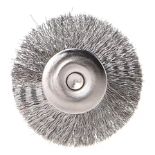 Kit 5 Escovas De Aço Circular Disco Micro Dremel Retifica Foto mini  3