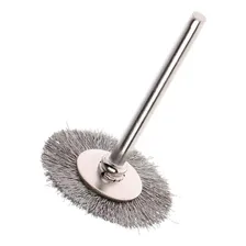 Kit 5 Escovas De Aço Circular Disco Micro Dremel Retifica Foto mini 4