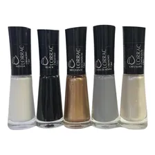 Kit 5 Esmalte Manicure Profissional Cores Lindas Unha Lorrac Cor Kit 6 Foto  mini 1