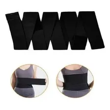 Kit 5 Faixas Elásticas Atividade Física + Cinta Modeladora Foto mini  3