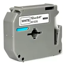 Kit 5 Fita M231 Mk231 Mk 231 Pt-90 12mm Compatível Premium Cor Preto no Branco Foto mini  3