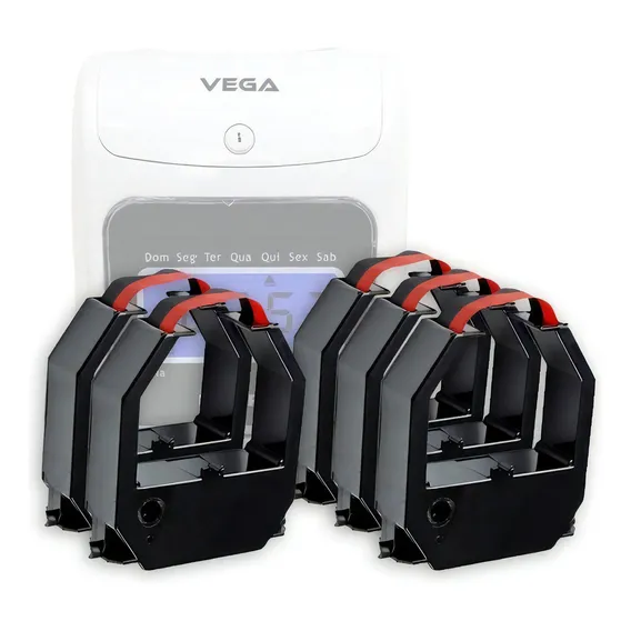 Kit 5 Fita Para Rel贸gio De Ponto Henry Vega Dataprint 945 Foto 1