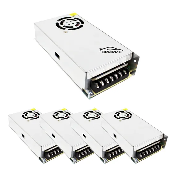 Kit 5 Fonte Chaveada 20a 12v 250w P/ Cftv Fita Led Som Foto 1