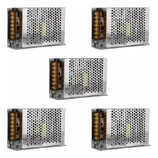 Kit 5 Fonte Chaveada Bivolt Colmeia 12v 10a 120w P Cftv Som Foto mini  3