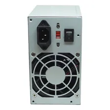 Kit 5 Fonte Pc Atx 200w Reais Real Silenciosa C/ Cabo Bivolt Cor Prata 110v/220v Foto mini 4