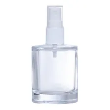 Kit 5 Frascos Vidro Para Perfume 60ml Válvula Spray Plástico Foto mini 1