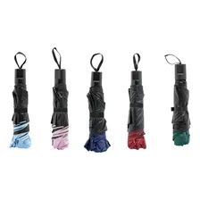 Kit 5 Guarda Chuva Sombrinha Colorido Protecao Uv Reforçado Foto  mini 1