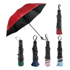 Kit 5 Guarda Chuva Sombrinha Colorido Protecao Uv Reforçado Foto mini  3