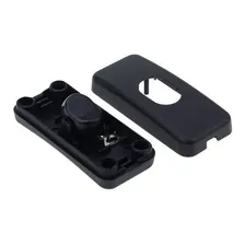 Kit 5 Interruptor Meio Fio Para Abajur Tipo Pera - Preto Foto mini  2
