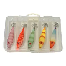 Kit 5 Iscas Artificial Albatroz Zangarilho 5,8cm Com Estojo Cor Variadas Foto mini  3