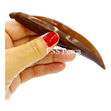 Kit 5 Iscas Tuvira Artificiais Dourado Tucunaré Pintado Cor Marrom Foto mini 2