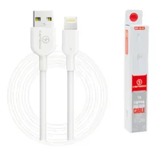 Kit 5 Kapbom Cabo Para iPhone, Cabo iPhone, Cabo Ios, Cabo Carregador, Cor Branco Kapbom Foto mini 3