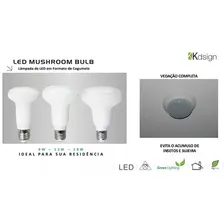 Kit 5 Lampada Led Bulbo 9w E27 Quente Ou Fria Bivolt Cor da luz BRANCA QUENTE 110V/220V (Bivolt) Foto mini  3