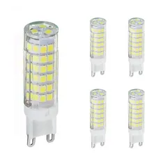 Kit 5 Lâmpada Led Halopim G9 7w Lustres E Pendentes Cristal Luz Branco-frio 127v Foto  mini 1