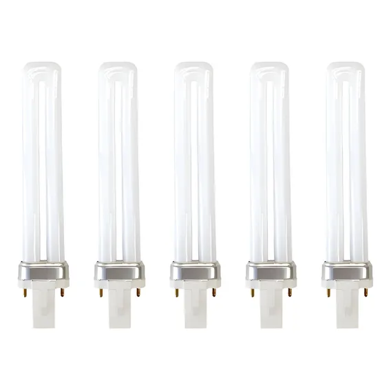 Kit 5 Lampada Pl Compacta Lightex G23 2 Pinos 9w 2700k Foto 1