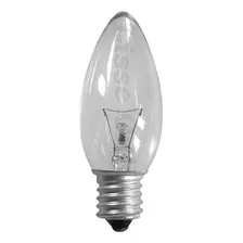 Kit 5 Lâmpada Vela 25w Rosca E-27 Incandescente Foto  mini 1