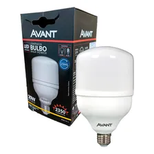 Kit 5 Lampadas Bulbo 30w Luz Amarela 3000k Alta Potencia E27 Foto mini  3
