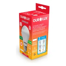 Kit 5 Lampadas Led 12w Ourolux Bivolt Branca 6500k Foto mini 3