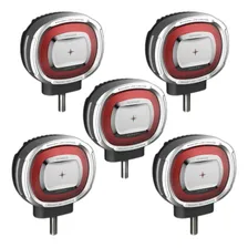Kit 5 Lanternas Três Marias Foguinho Led Vermelha Anelar Foto  mini 1