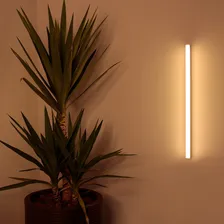 Kit 5 Led Tubular T5 30cm 6w C/ Calha Acoplada Branco Quente 110v/220v Foto mini 3
