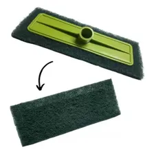 Kit 5 Limpeza Esponja Pesada Abrasiva Piso Azulejo S/ Cabo Foto mini 4