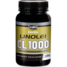 Kit 5 Linolei Cl 1000 Óleo De Cártamo Unilife 120 Cáps Sabor Sem sabor Foto mini 2