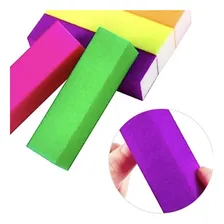 Kit 5 Lixas Bloco Polidoras De Unhas Acrílico Gel Acrigel Foto  mini 1