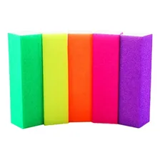 Kit 5 Lixas Bloco Polidoras De Unhas Acrílico Gel Acrigel Foto mini  2