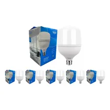 Kit 5 LĂąmpada Led Bulbo 50w Alta PotĂȘncia E27 Bivolt 6500k Foto mini 1