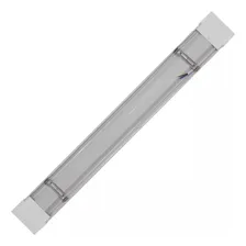 Kit 5 Lâmpada Luminaria Led Tubular 120cm 6000k 40w Completa Luz Branco-frio 110v/220v (bivolt) Foto mini 4