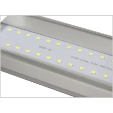 Kit 5 Lâmpada Luminária Led Tubular 60cm Bivolt 20w=40w Luz Branco-frio 110v/220v (bivolt) Foto mini 3