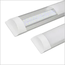 Kit 5 Lâmpada Luminária Led Tubular 60cm Bivolt 20w=40w Luz Branco-frio 110v/220v (bivolt) Foto mini 2