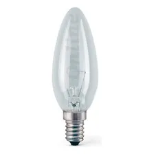 Kit 5 Lâmpada Vela 40w Rosca E-14 127v Ou 220v Incandescente Foto mini 2