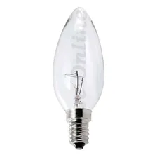 Kit 5 Lâmpada Vela 40w Rosca E-14 127v Ou 220v Incandescente Foto mini 1