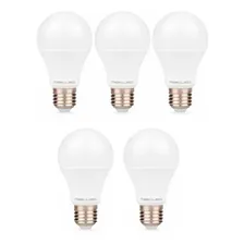 Kit 5 Lâmpadas Led Bulbo Bivolt Makled - 9w Foto  mini 1