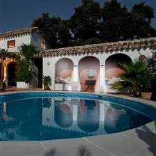 Kit 5 Luminária Parede Solar 100 Leds Luz Balizador Jardim Cor Preto Foto mini 3