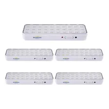 Kit 5 Luminárias De Emergência 30 Leds Blumenau Iluminação Foto mini 1