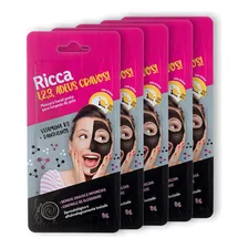Kit 5 Máscara Preta Limpeza De Pele Cravos E Oleosidade Foto mini 1