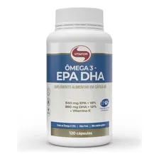 Kit 5 Ômega 3 EPA DHA Vitafor 120 Cápsulas Sem Sabor Foto mini 2
